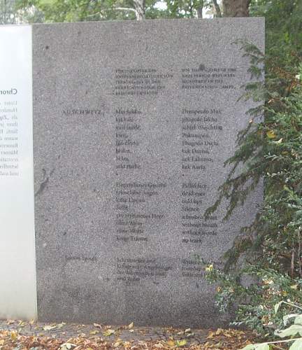 Berlin - Memorial to the Sinti and Roma