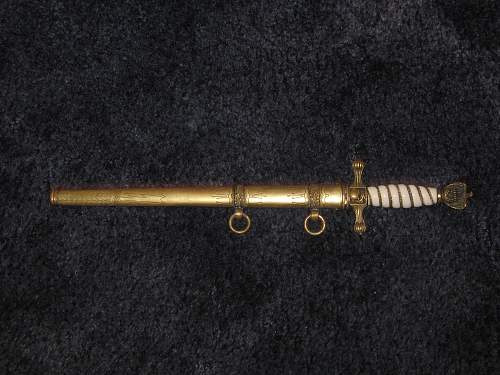 Kriegsmarine 2nd model reproduction dagger