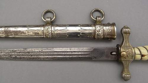 Kriegsmarine 2nd model Eickhorn etched dagger