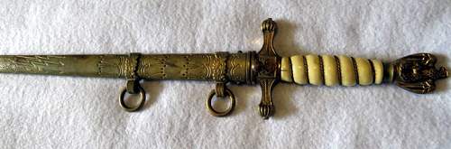 Kriegsmarine Eickhorn dagger dagger Late production