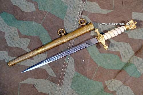 Kriegsmarine 2nd model Eickhorn parts dagger - Need Authenticatio