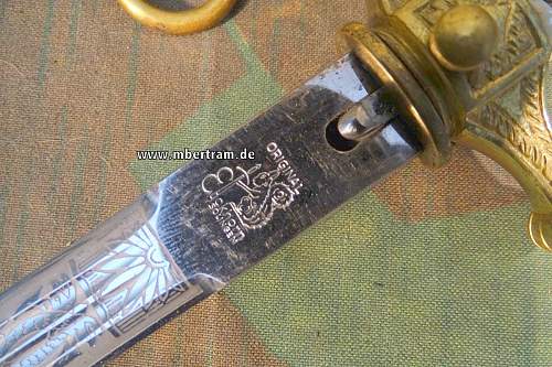 Kriegsmarine 2nd model Eickhorn parts dagger - Need Authenticatio