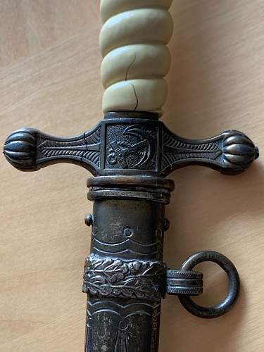 riegsmarine 2nd model unmarked dagger - Need Authentication