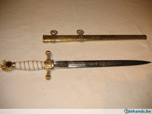 (Real or Fake) Kriegsmarine 2nd model unmarked etched dagger