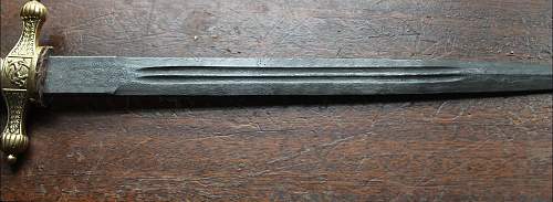 Kriegsmarine 2nd model artificial damascus reproduction dagger