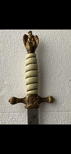 Kriegsmarine 2nd model Eickhorn etched dagger