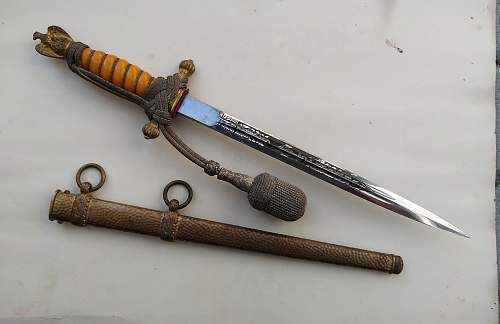 Kriegsmarine Dagger by Hörster