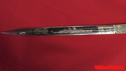 Kriegsmarine EICKHORN Dagger, FAKE?