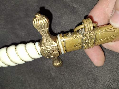 Kriegsmarine dagger without a manufacturer, please help.