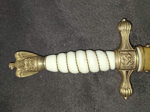 Kriegsmarine dagger without a manufacturer, please help.