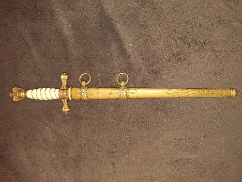 Kriegsmarine dagger without a manufacturer, please help.