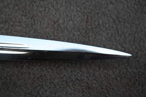 Kriegsmarine 2nd model Eickhorn etched dagger