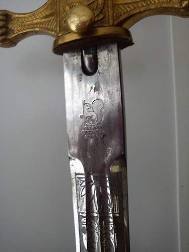 Kriegsmarine 2nd model Eickhorn etched dagger