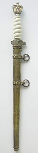 Another Kriegsmarine dagger. Unloved but now loved again.