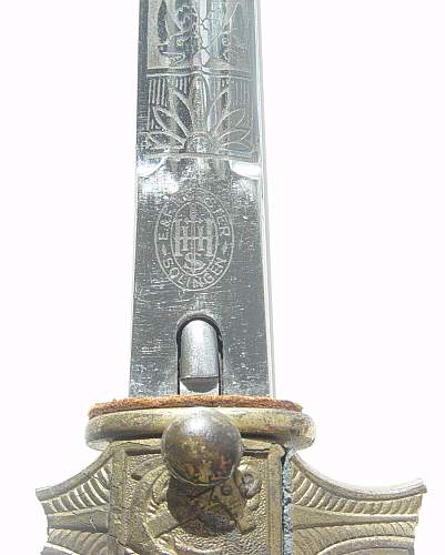 Another Kriegsmarine dagger. Unloved but now loved again.