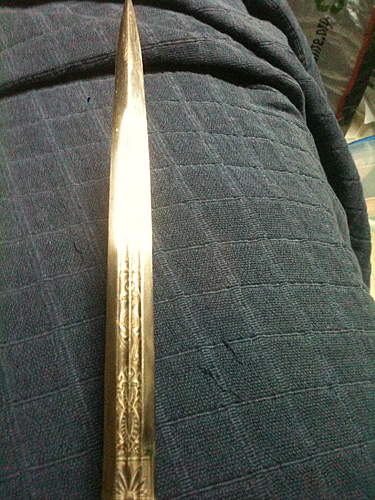 Kriegsmarine 2nd model Eickhorn etched dagger