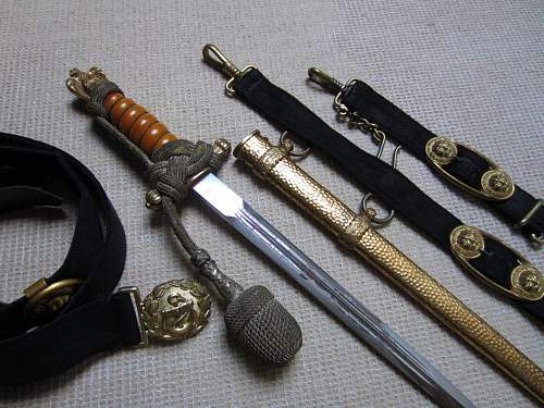 Kriegsmarine dagger collection