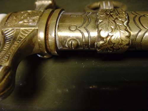 Kriegsmarine 2nd model Eickhorn etched dagger