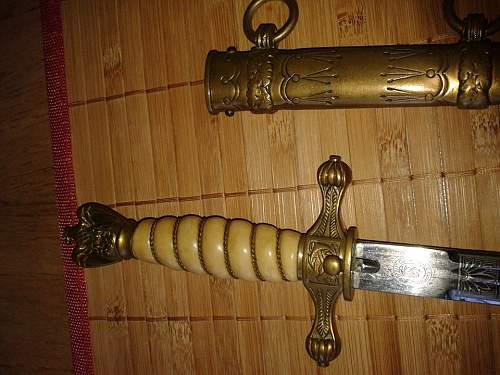 Kriegsmarine 2nd model Eickhorn etched dagger ( Real or fake )