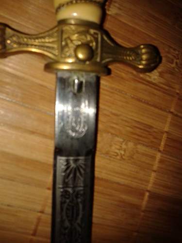 Kriegsmarine 2nd model Eickhorn etched dagger ( Real or fake )