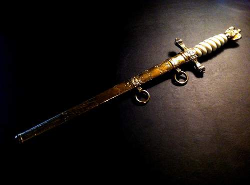 Kriegsmarine 2nd model Eickhorn reproduction dagger