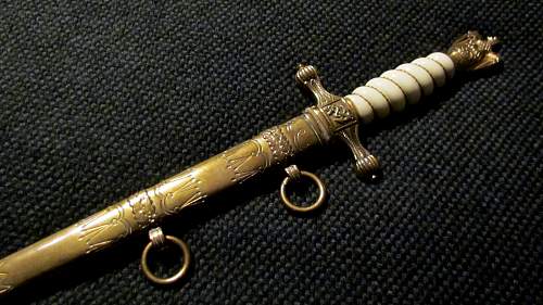 Kriegsmarine 2nd model Eickhorn reproduction dagger