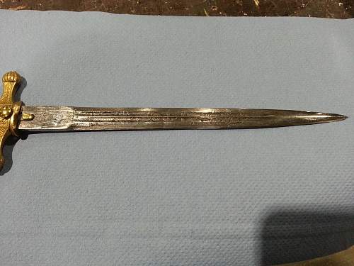 Kriegsmarine 2nd model Eickhorn etched dagger - Need Authentication