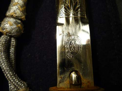 Kriegsmarrine 2nd model Klaas U-Boat etched dagger and WKC Eickhorn daggers collection