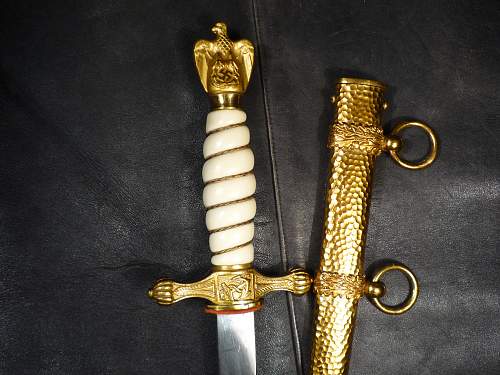 Kriegsmarrine 2nd model Klaas U-Boat etched dagger and WKC Eickhorn daggers collection