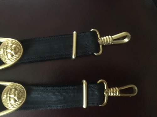 Dagger or sword hangers