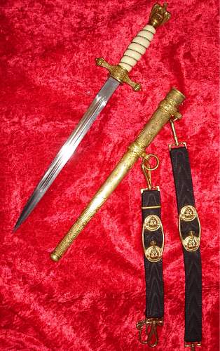 Dagger or sword hangers