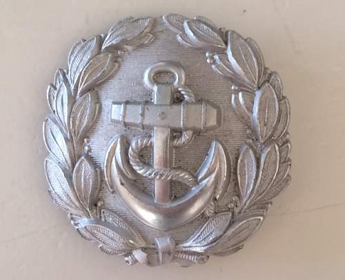 Kriegsmarine silver admin buckle