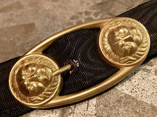 Kriegsmarine Belt, Buckle &amp; Hangers