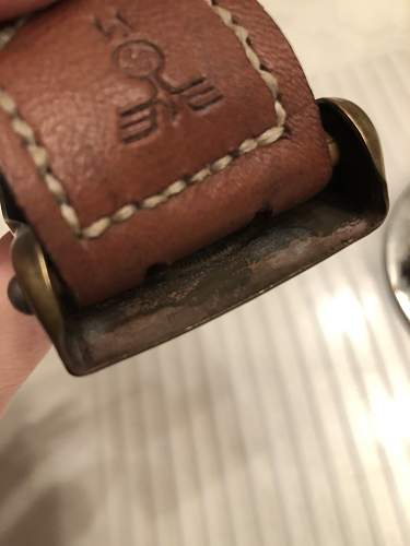 kriegsmarine buckle unmarked.