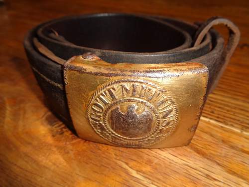 KM belt/buckle