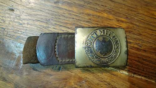 KM belt/buckle