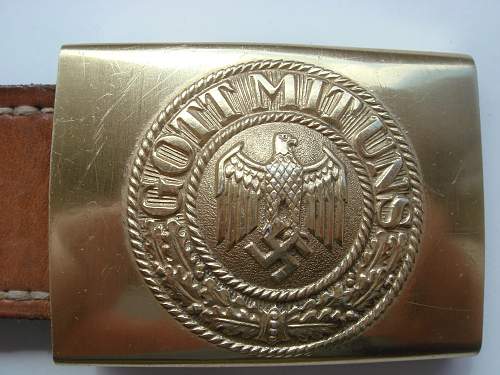 Kriegsmarine Buckle By R.S. &amp; S.