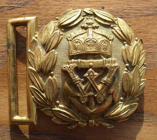 Imperial German Naval buckle