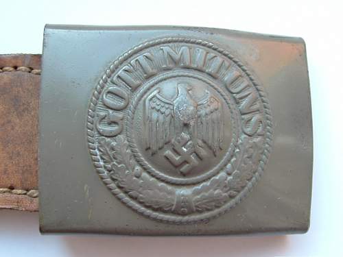 Kriegsmarine Buckle ????