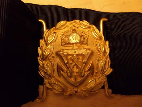 Imperial German Naval Buckle