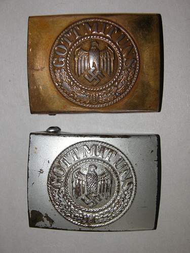 Kriiegsmarine Steel Belt Buckle ok?