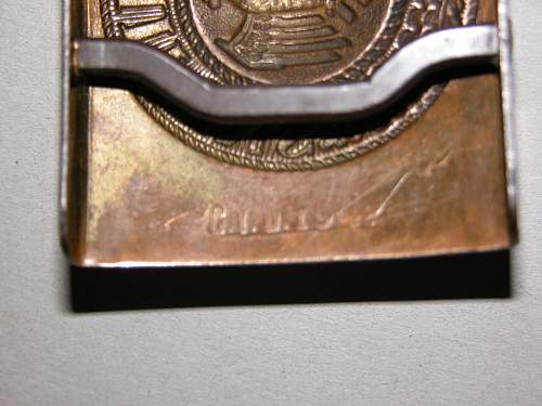 Kriiegsmarine Steel Belt Buckle ok?