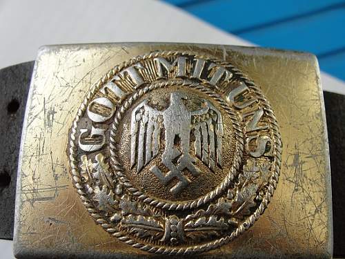 Kriegsmarine belt and buckle