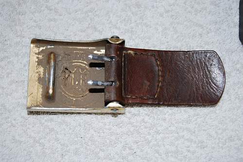 Kriegsmarine belt and buckle