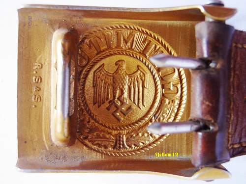 Kriegsmarine Buckles