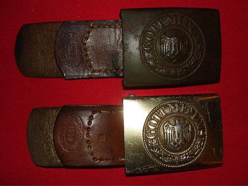 Kriegsmarine Buckles