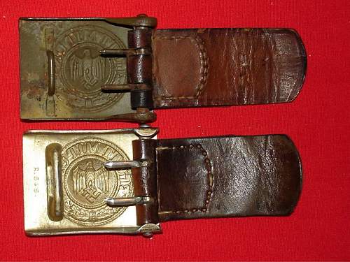 Kriegsmarine Buckles