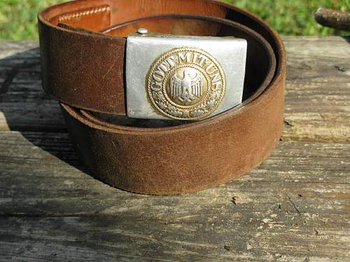 1939 KM Belt - Brown