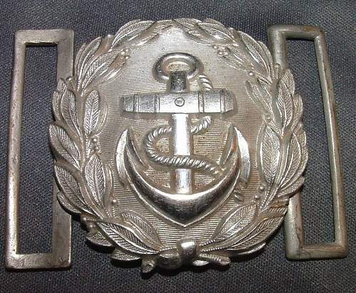 Kriegsmarine admin buckle