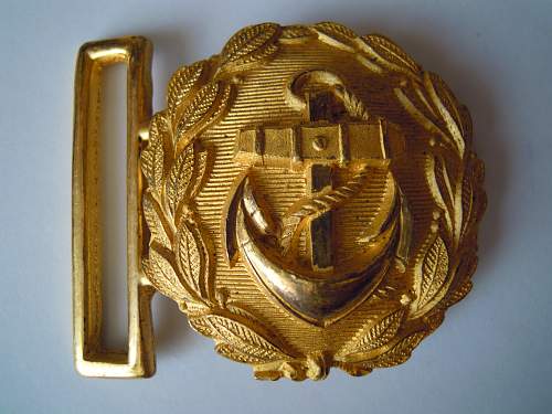 Kriegsmarine buckle